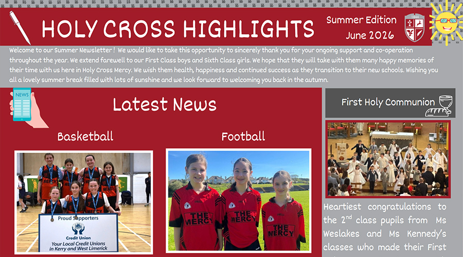 Holy Cross Highlights – Summer Newsletter 2026